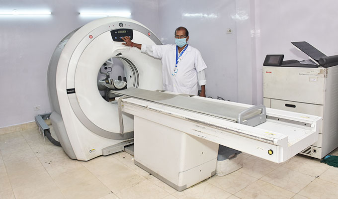 Modern MRI Machine