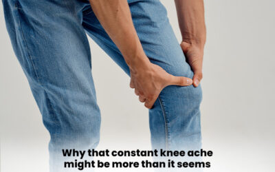 Why that constant knee ache might be more than it seems